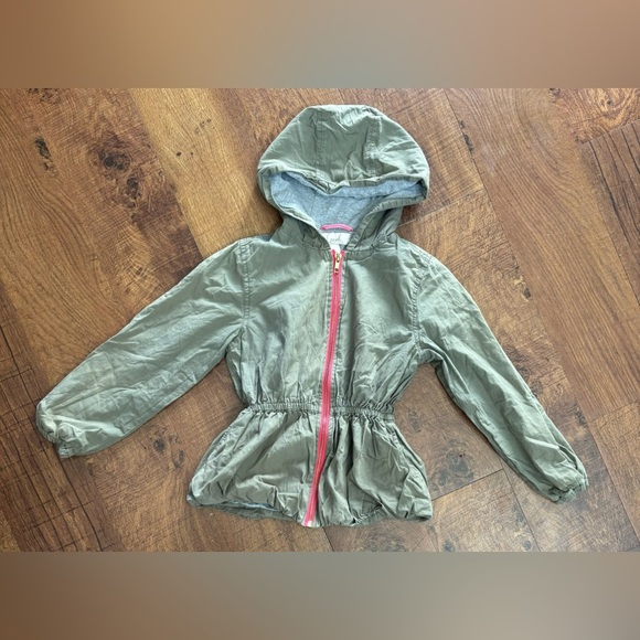 Peek girls jacket coat with hood Sz Medium 6/7 - Picture 1 of 7